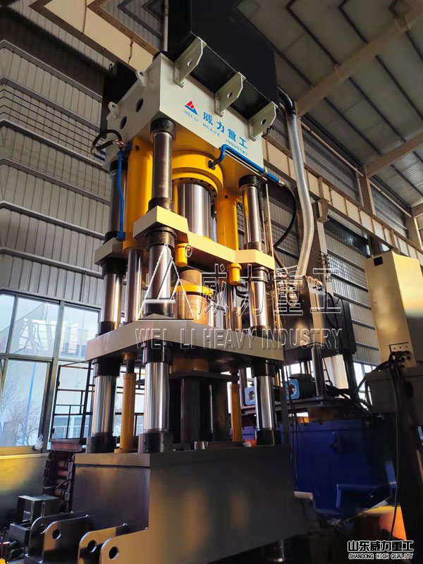 1000噸鐵粉啞鈴熱壓成型油壓機